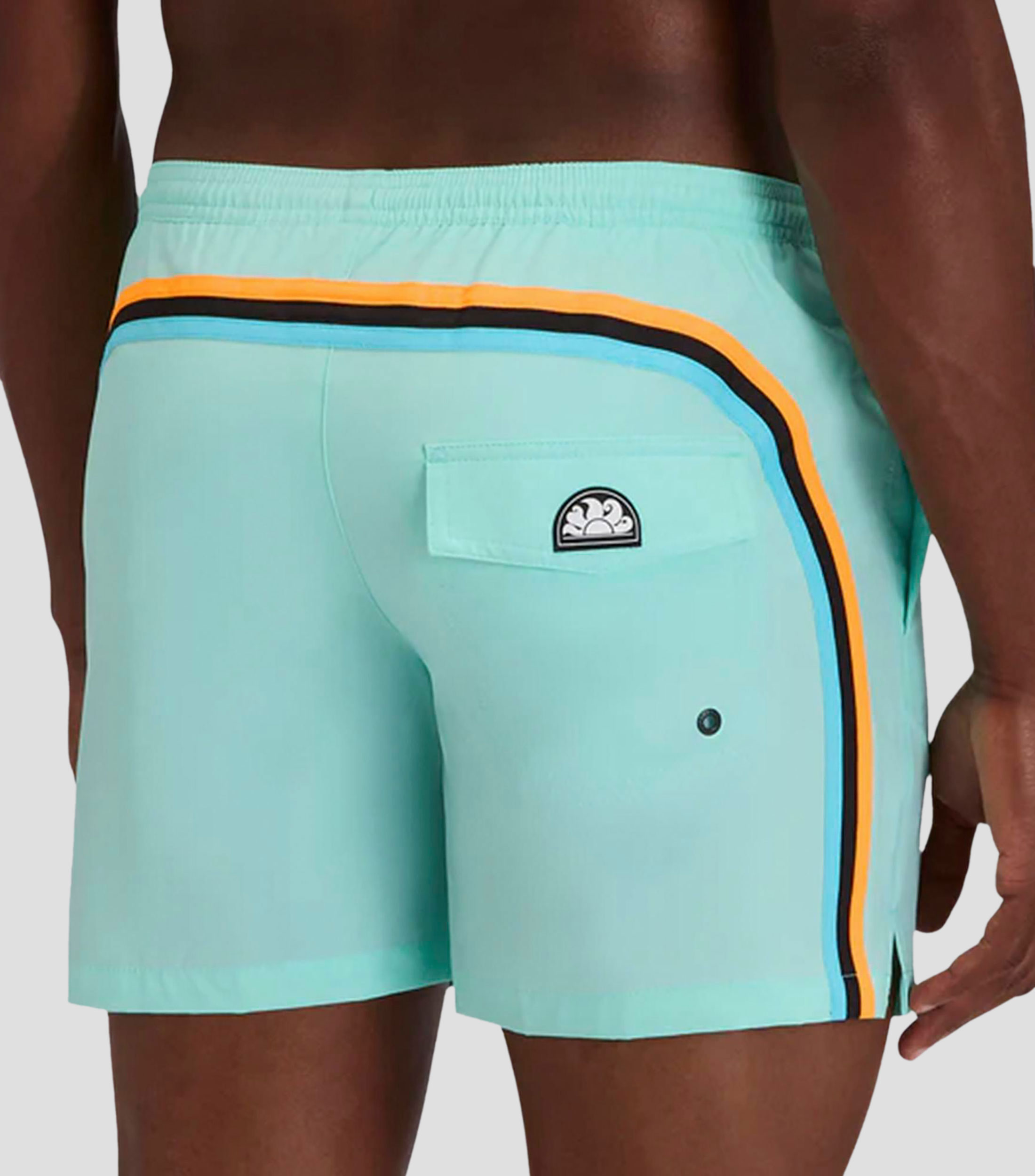 Traje de baño liso Hombre